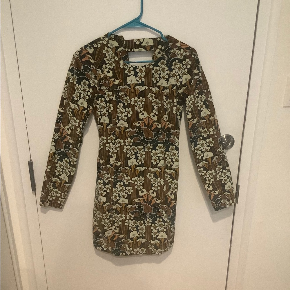 Zara floral dress